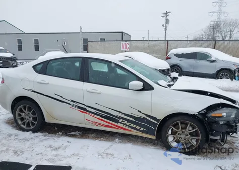 2015 Dodge Dart Sxt z USA, uszkodzony, nr VIN 1C3CDFBB8FD237635